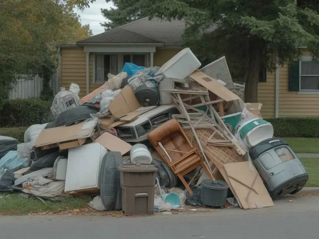 Professional junk removal in Visalia